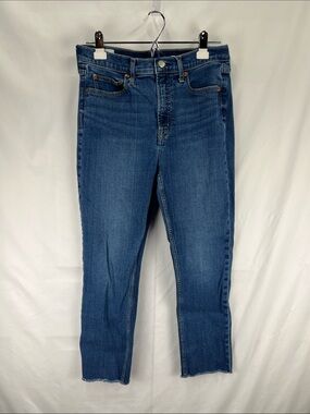 Gap - Women’s Jeans - Size 8 / 29 - Vintage Slim High Rise - Blue - Distressed